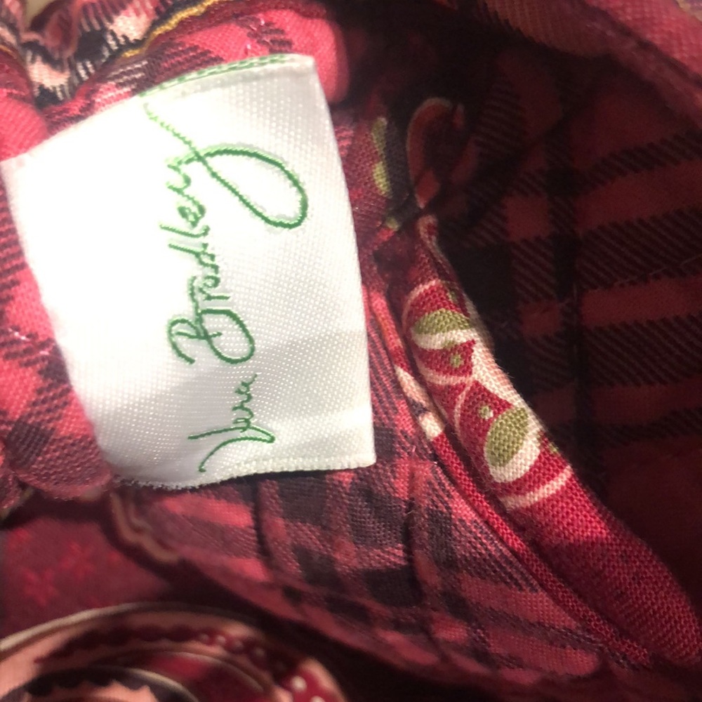 Vintage vera Bradley, small tote, like pocketbook with a toggle closure - Picture 5 of 6